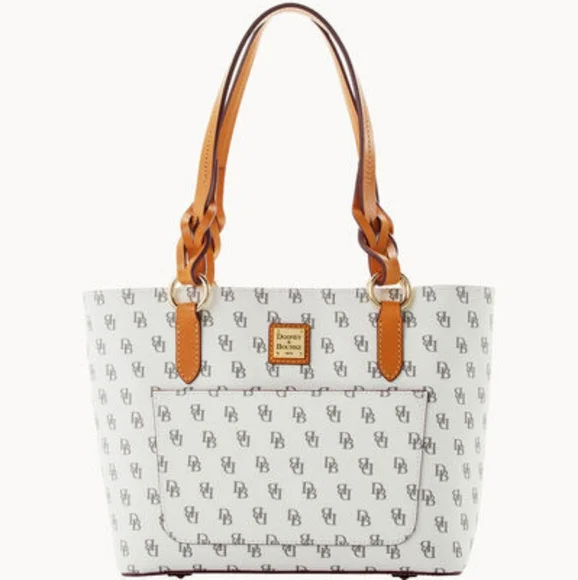 Dooney & Bourke Pebble Leather Tammy Tote - Picture 2 of 3